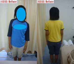 正面から。初日と3日目